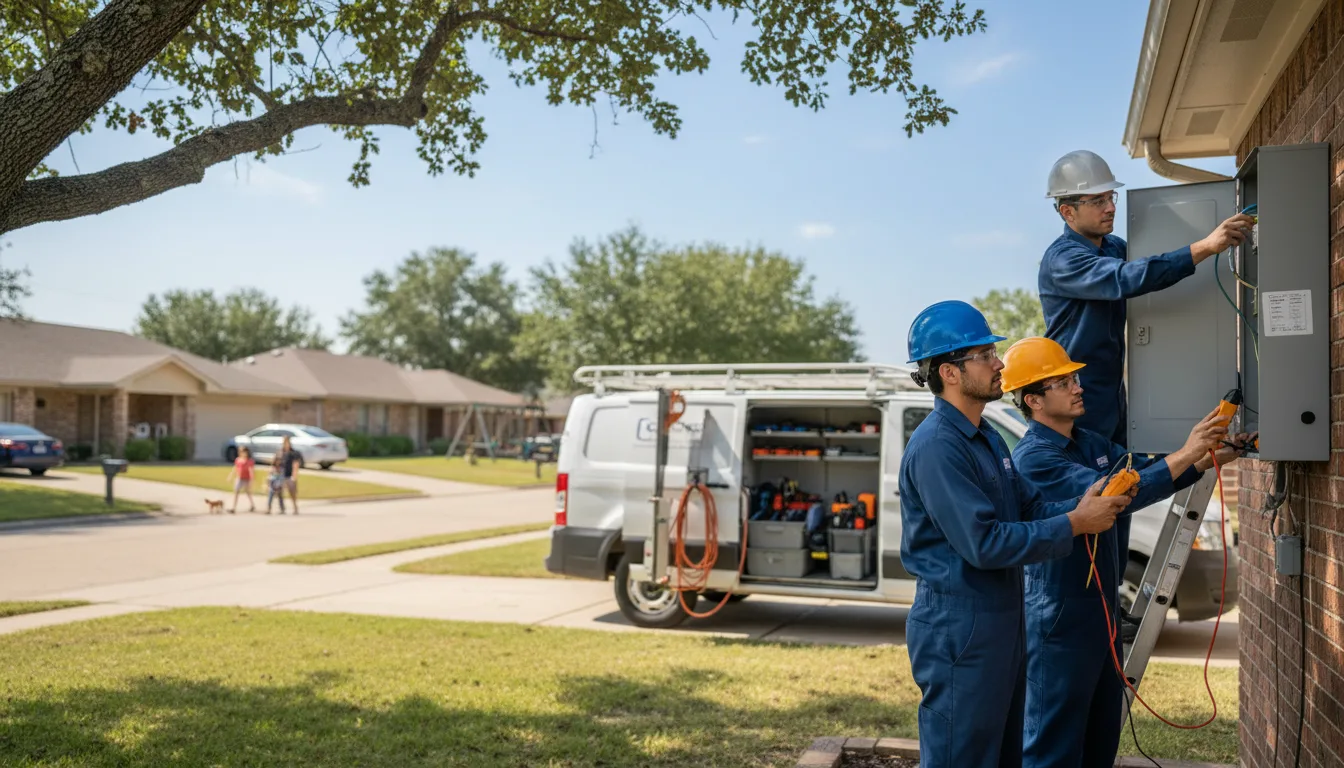 Certified electrician providing emergency electrical services in Killen, AL